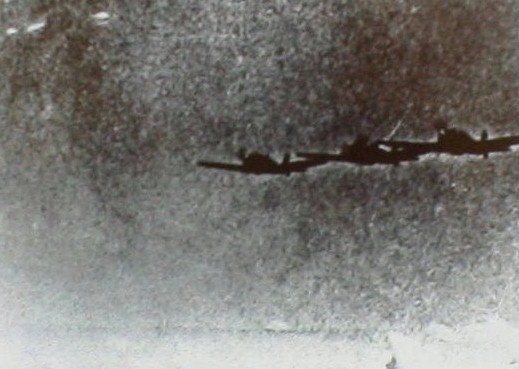 Foos with Japanese torpedo planes, Izu Islands, The Devil's Sea, 1943