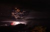 Lightning bolts strike around the Puyehue-Cordon Caulle volcanic chain in the Patagonia region June 4, 2011. (Reuters/Carlos Gutierrez)